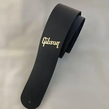 Gibson 깁슨 블랙 가죽 스트랩 블랙