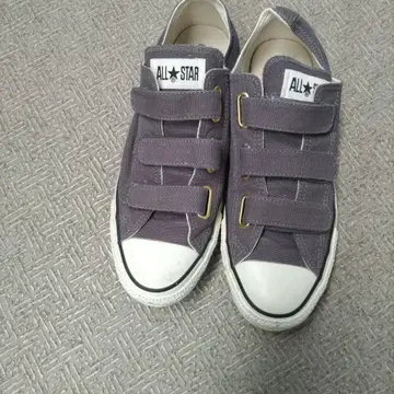 미사용 컨버스 ALL STAR 그레이 스트랩 스니커즈 27.0 사이즈