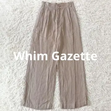 Whim Gazette 윔 가젯 린넨 팬츠