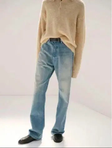 23aw 오라리 SELVEDGE FADED LIGHT DENIM
