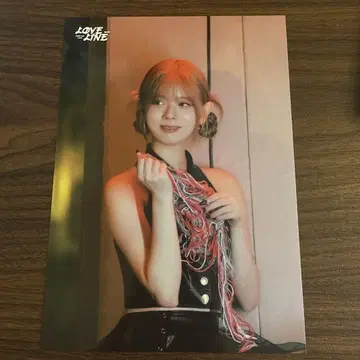 NiziU 리쿠 LOVE LINE 사운드웨이브 미니 포스터