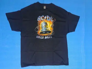 AC/DC Hells Bells 티셔츠 블랙
