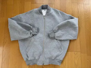 werthy SWEAT BOMBER 그레이