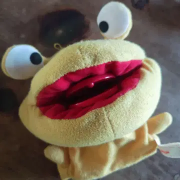 헤이세이 레트로 카네곤 캐스터네츠 퍼펫 봉제 인형 당시 물건