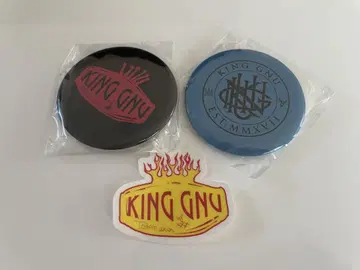 kinggnu 캔뱃지 스티커 세트