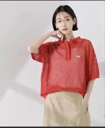 PENNYS theFOX 메쉬 폴로 니트