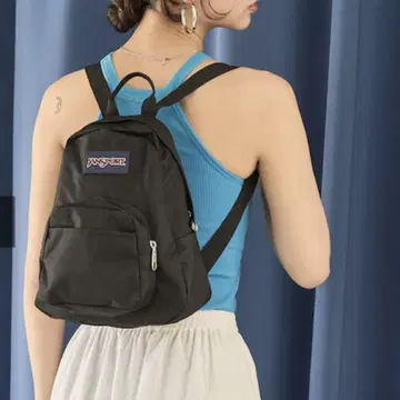 JANSPORT 잔스포츠 하프 파인트 미니 백팩 블랙