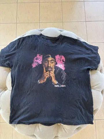 2PAC 티셔츠 XL 상당 Poetic Justice 빈티지 수입품