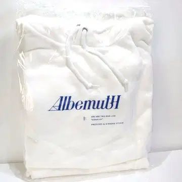 미개봉 신츠바키 Albemuth 후드티 XL 화이트