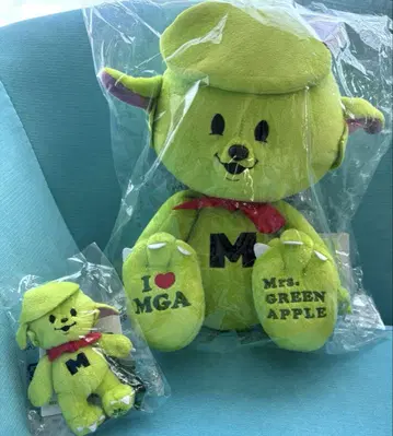 메멜 봉제 인형 키링 세트
