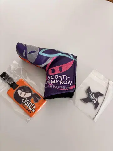 스카티 카메론 퍼터 커버 2025년 멤버 기프트 3개 세트