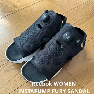 리복 펌프 퓨리 샌들 24 블랙 인스타 인기