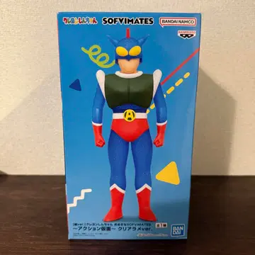 짱구는 못말려(크레용 신짱) 소프트 비닐 마테스 클리어 라메 Ver.