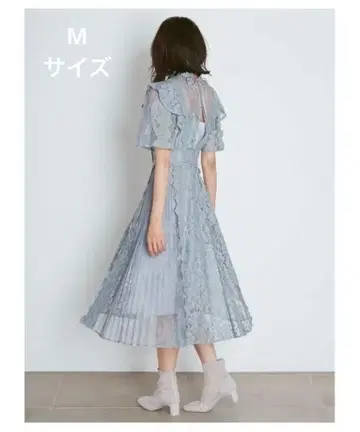 스나이델 레이스 콤비 포멀 원피스