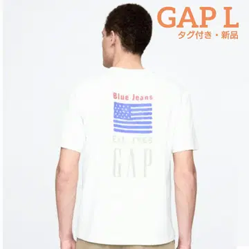 GAP Blue Jeans 티셔츠 화이트