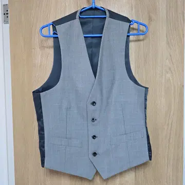 SUIT SELECT 수트 베스트 리버서블 그레이 블랙