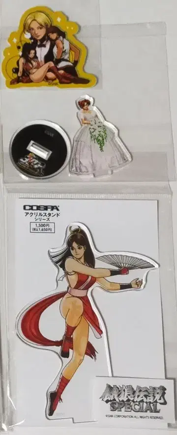시라누이 마이 KOF SNK 아크릴 스탠드 스티커