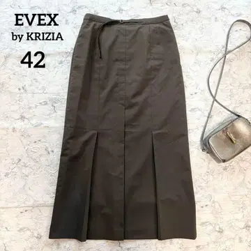 EVEX by KRIZIA] 밑단 턱 롱 스커트 빅 사이즈 42 XL