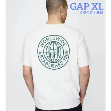 GAP 월드와이드 로고 티셔츠