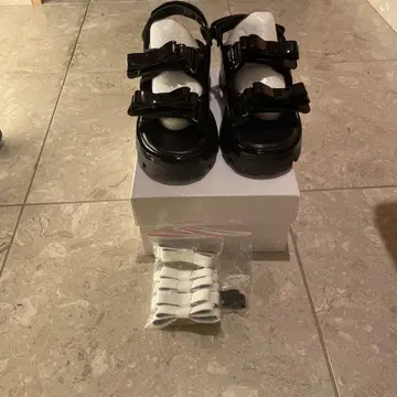 블랙 XS 사이즈 스포츠 샌들 dc505sz0088