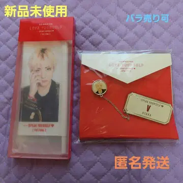 BTS SPEAK YOURSELF 미니 플래그 & 체인 배지