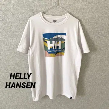 HELly Hansen 그래픽 티셔츠 화이트