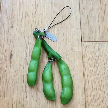 원조 식품 샘플 가게 에다마메 스트랩