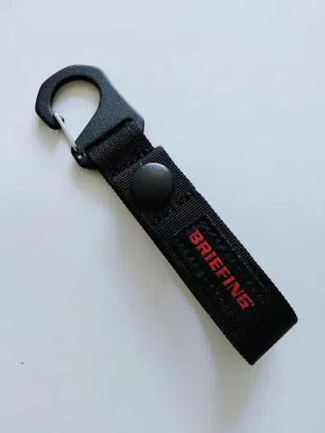 새상품 BRIEFING 키링 블랙 브리핑 그리 락 백