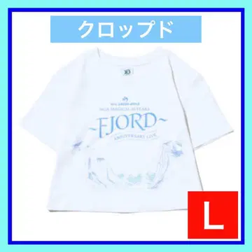 새상품 FJORD 크롭 로고 티셔츠 [L] Mrs. GREEN APPLE