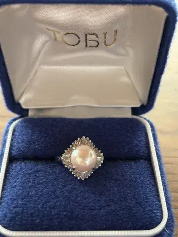 TOBU 실버 반지 진주