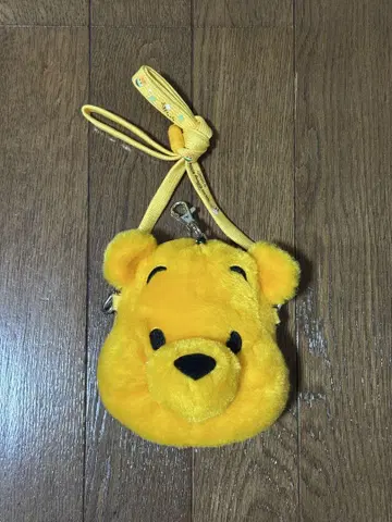 디즈니 리조트 곰돌이 푸 봉제 인형 패스 케이스 파우치