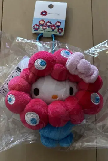 엑스포 한정판 산리오 밈쿠밈쿠 변신 봉제 인형 헬로키티 키티
