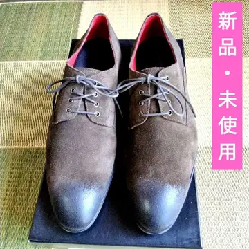 The Suit Company 플레인 토 스웨이드 신발 25cm