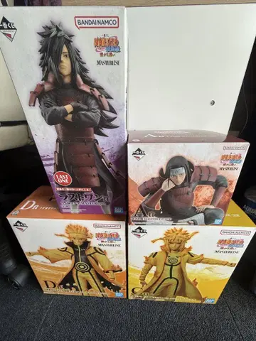 제일복권 NARUTO 연결되는 마음 A상 C상 D상 라스트원상 세트