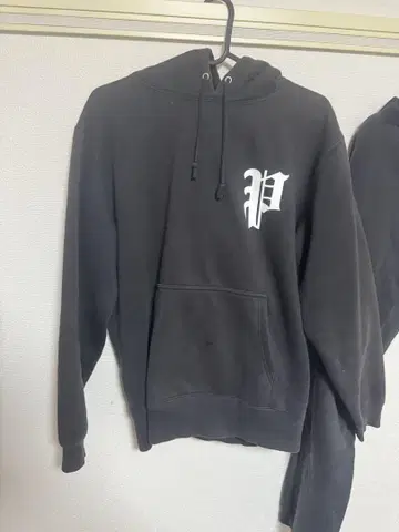 PHATRNK 블랙 후드티 M