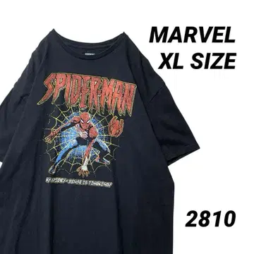 SPIDERMAN 스파이더맨 애니메이션 캐릭터 프린트 티셔츠