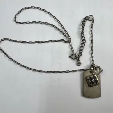 별 모양 장식 925 목걸이