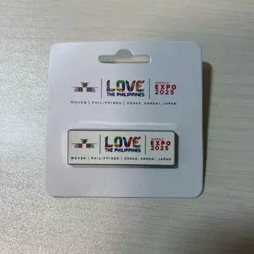 오사카 만국 박람회 필리핀관 핀 배지