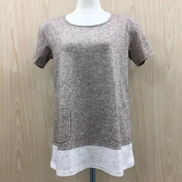 다카시마야 무지 반팔 티셔츠 F0723A13