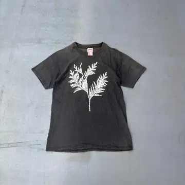 90s Ed tsuwaki 레어 hanes nakEd 반팔 티셔츠 그림