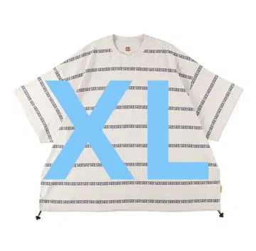 SEE SEE BOARDER TEE OATMEAL XL 사이즈