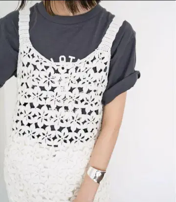 SLOBE IENA LOGAN 크로쉐 니트