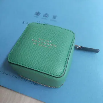 SMYTHSON 스미슨 [한정 컬러] 트링킷 케이스 S