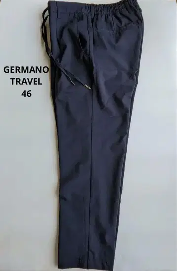 GERMANO TRAVEL 슬랙스 네이비 46 봄/여름 앵클 기장