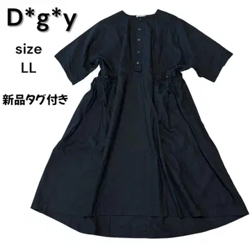 택 포함 새상품 D*g*y 디지 와이 롱 원피스 코튼 린넨 LL