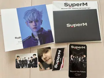 SuperM 베키온 AR 티켓 세트 트레이딩 카드