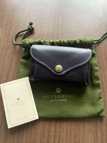 GLENROYAL 글렌로열 SMALL PURSE 미니 지갑 네이비