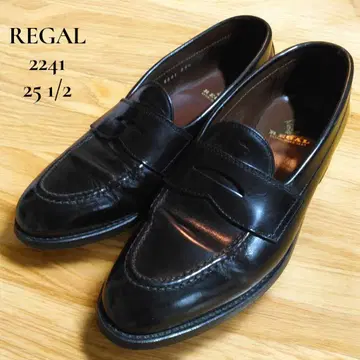 REGAL 코인 로퍼 25.5cm EE 블랙