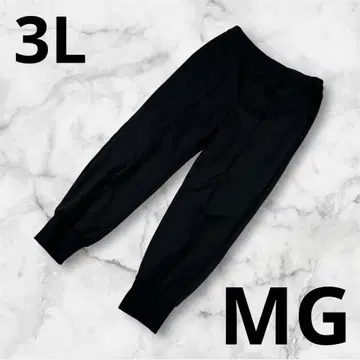 MG 여성용 조거 팬츠 3L 블랙 검정