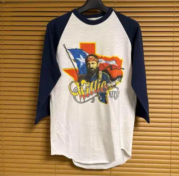 80s vintage willie nelson tour 티셔츠 USA제